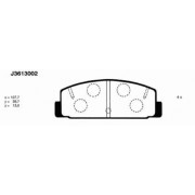 Задни накладки GJYA-26-48Z J3613002 Mazda