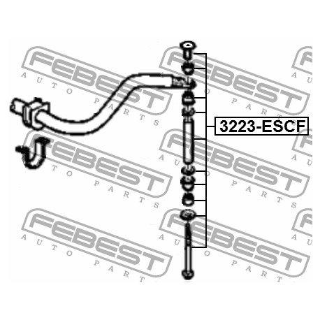 Предна биалетка 10385580 3223ESCF Cadillac Chevrolet Hummer