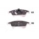 Накладки 440603905R 5000031 Dacia Fiat Jeep Renault предни