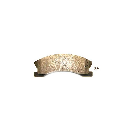 Накладки 105093260AA 5000090 Jeep Grand Cherokee предни