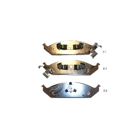 Накладки 5016164AA 5000093 Chrysler Stratus предни
