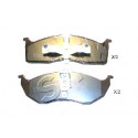Накладки 04897664AA 5000099 Chrysler предни