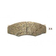 Накладки 4106009W25 5001111 Nissan предни