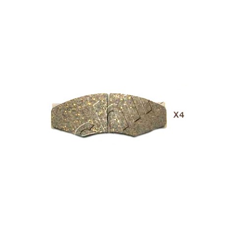 Накладки 4106009W25 5001111 Nissan предни