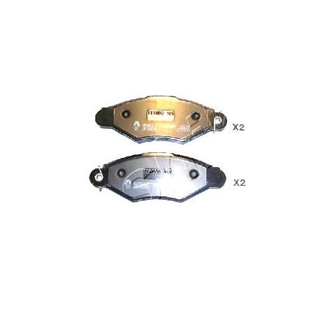 Накладки 4106000QAG 5001114 Nissan Renault предни