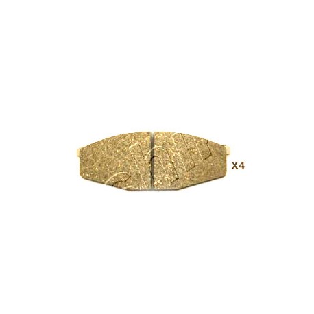 Накладки 4106002J91 5001134 Nissan предни