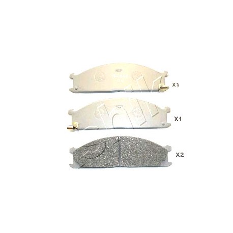 Накладки 40060F5027 5001137 Nissan Subaru предни