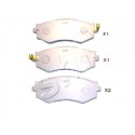 Накладки 4106032R93 5001144 Hyundai Nissan предни