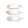 Накладки 4106032R93 5001144 Hyundai Nissan предни