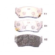 Накладки 4106050Y90 5001149 Nissan предни