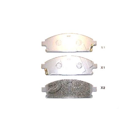 Накладки 410608H785 5001154 Infiniti Nissan предни