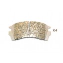 Накладки 4106007R88 5001193 Nissan предни