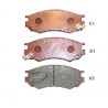 Накладки 410600N685 5001197 Nissan предни