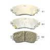 Накладки 0446502030 5002201 Toyota Corolla предни