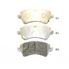 Накладки 0446502061 5002211 Toyota Corolla предни