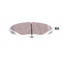 Накладки 044650K290 50022004 Toyota Hilux предни