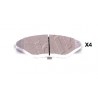 Накладки 044650K290 50022004 Toyota Hilux предни
