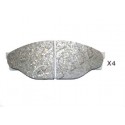 Накладки 0446535220 5002214 Toyota предни