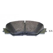 Накладки 0446542140 5002230 Toyota предни