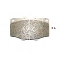 Накладки 0446535210 5002236 Toyota предни