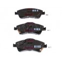 Накладки 0446502190 5002244 Toyota предни