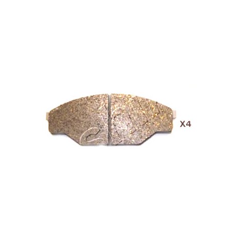 Накладки 0449126071 5002247 Toyota VW предни