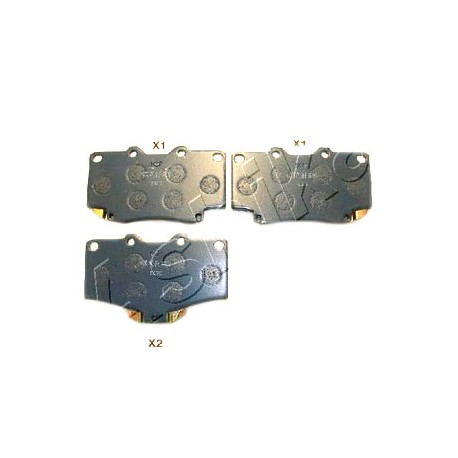 Накладки 0449160080 5002254P Toyota предни