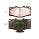 Накладки 0449160160 5002255 Toyota предни