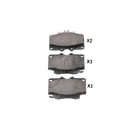 Накладки 04465YZZAX 5002256 Toyota Land Cruiser предни