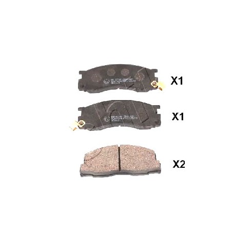 Накладки 0449128220 5002259 Toyota Previa предни