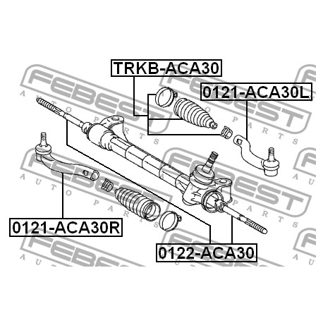 Кормилна щанга 4551042080 0122ACA30 Toyota Rav4