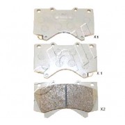 Накладки 0446560280 5002272 Toyota Land Cruiser V8 предни