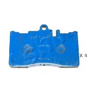 Накладки 0446550230 5002274 Lexus LS предни