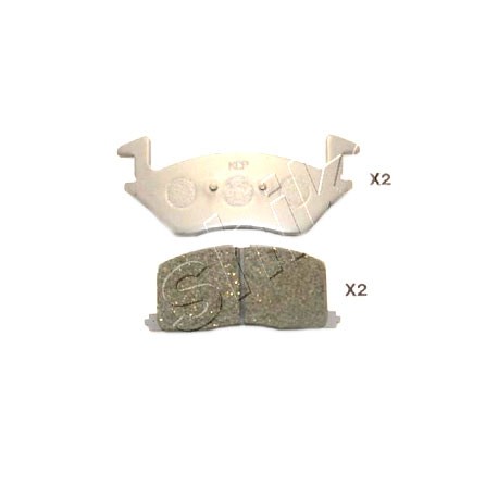 Накладки 0446510070 5002284 Toyota Starlet предни