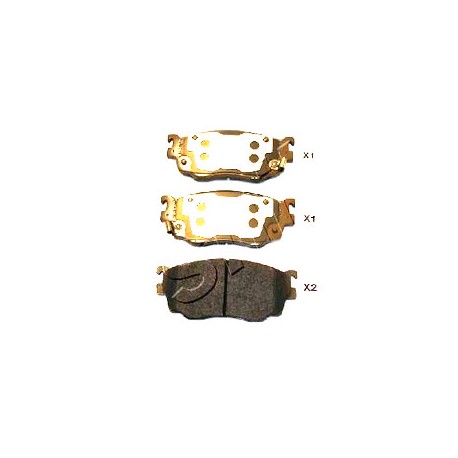 Накладки CBY43323Z 5003318 Mazda предни