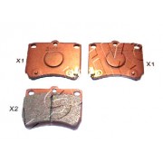 Накладки DA193328Z 5003332 Kia Mazda предни
