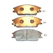 Накладки 45022SA6600 5003339 Honda Hyundai Mitsubishi предни