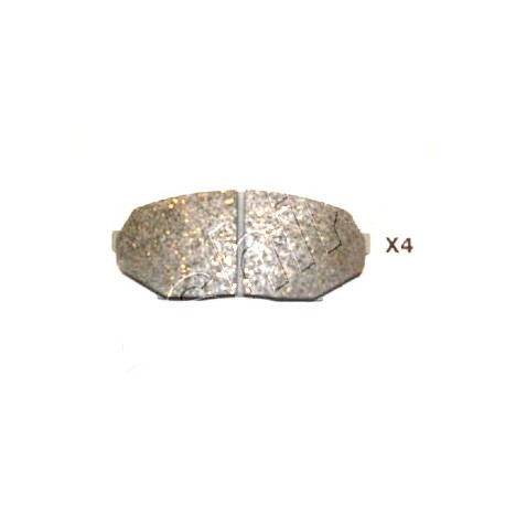 Накладки NAY03323ZA 5003340 Mazda MX-5 предни