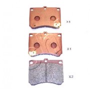 Накладки BOYW3323ZC 5003342 Mazda предни
