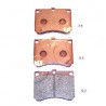 Накладки BOYW3323ZC 5003342 Mazda предни