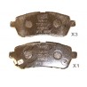 Накладки 04465B1190 5003343 Daihatsu Ford Mazda Subaru Suzuki предни