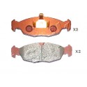 Накладки 11046948372 5003390 Chevrolet Daewoo Opel предни