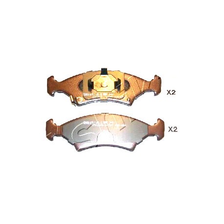 Накладки 0K20A3323Z 5003398 Kia предни