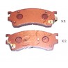 Накладки GAYR3323ZA 5003399 Mazda предни