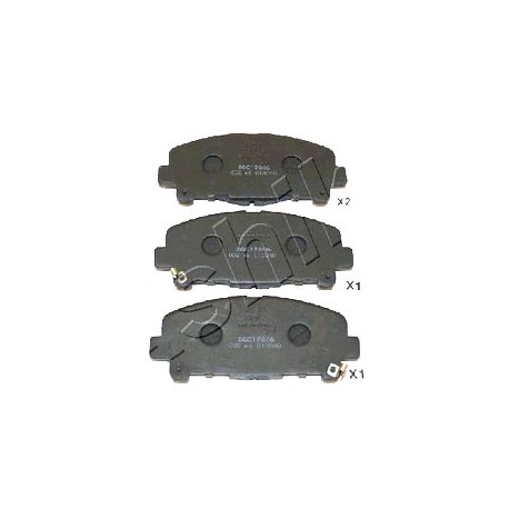 Накладки 45022TL0G50 5004409 Honda Accord предни