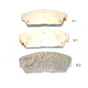 Накладки 45022SA4A11 5004426 Honda Rover предни
