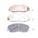 Накладки 45022S10A00 5004432 Honda предни