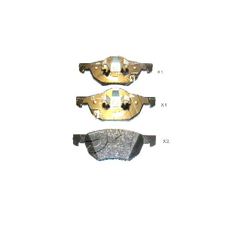 Накладки 45022SEAE01 5004452 Honda Accord предни