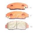 Накладки 45022S7AE00 5004491 Honda Nissan предни