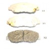 Накладки 45022S30G10 5004493 Honda предни